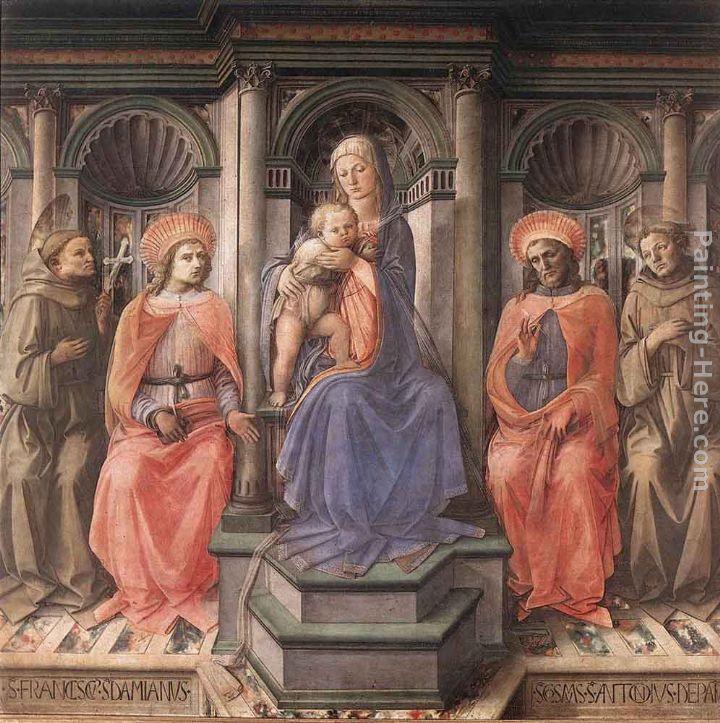 Fra Filippo Lippi Famous Paintings page 3